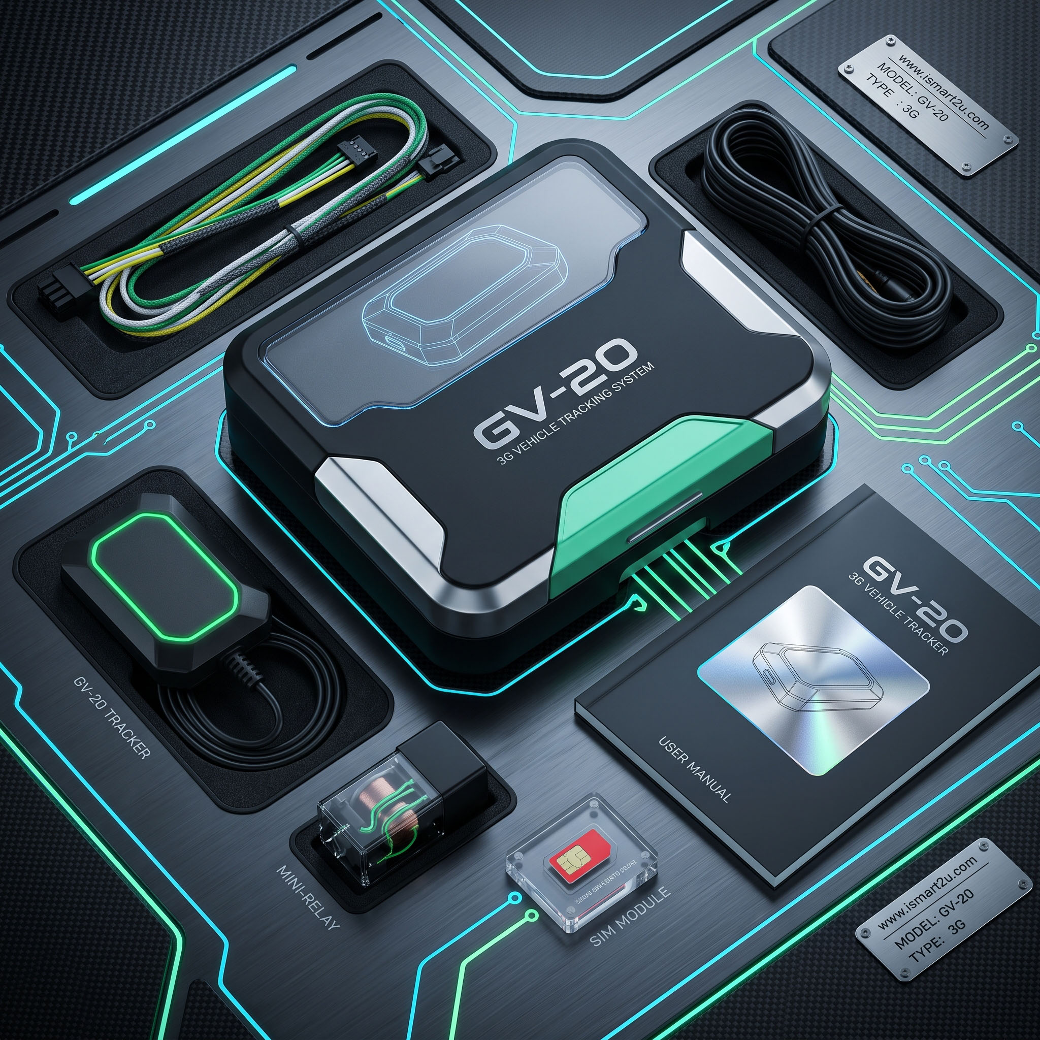 GT-60E GPS ติดตามรถ